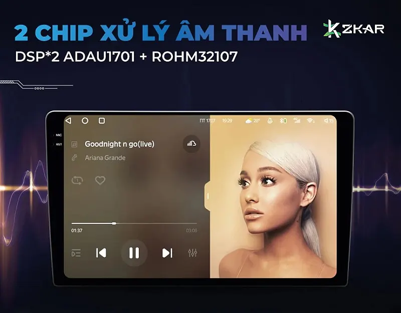 Hệ thống âm thanh vòm 7.1 và 72 kênh