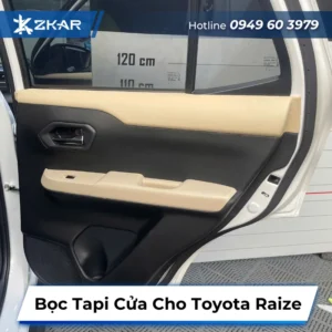 Bọc Tapi cửa ô tô cho Toyota Raize