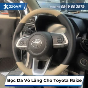 Bọc da vô lăng cho Toyota Raize