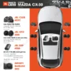 Độ Combo Âm Thanh Cho Xe Mazda CX30