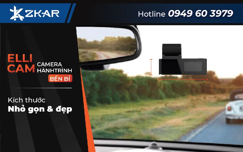 Kích thước của ellicam a620