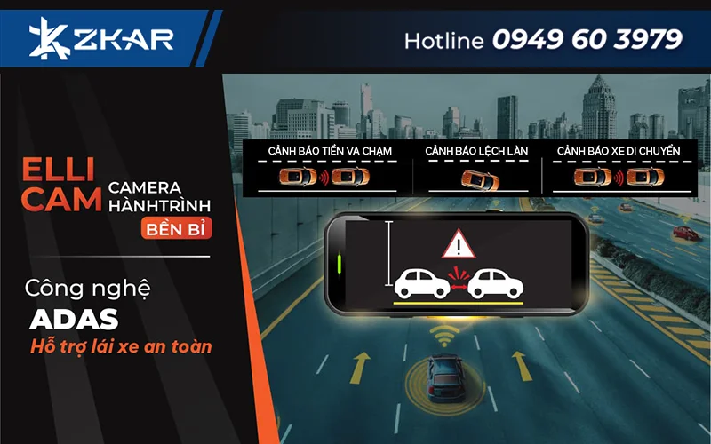ADAS trên Ellicam A650S