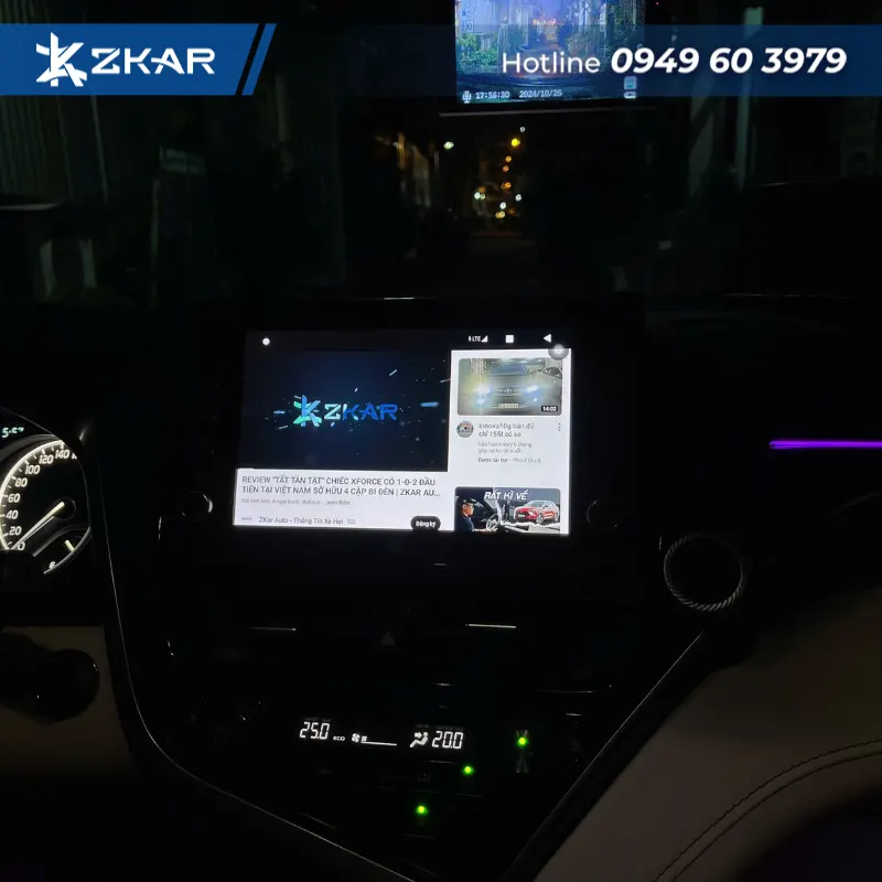 Android Box Ram 6G-Rom 128G cho Toyota Camry 2022