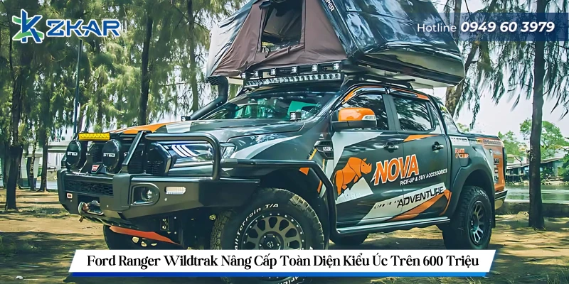 Ford Ranger Wildtrak Nâng Cấp Toàn Diện Kiểu Úc Trên 600 Triệu