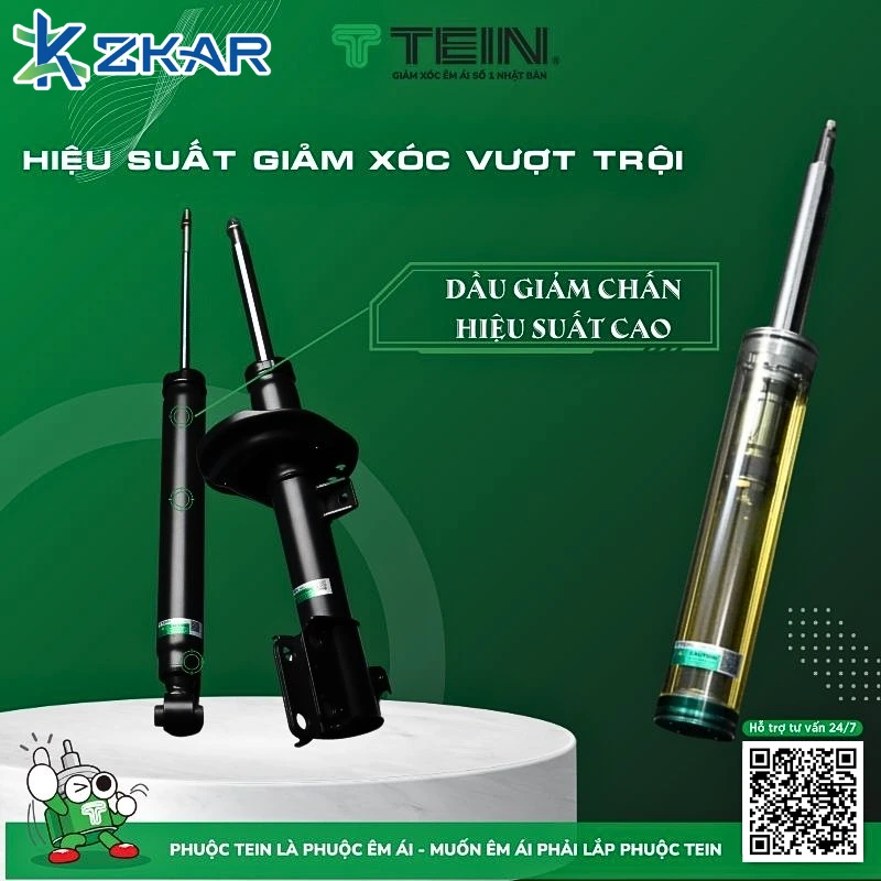 Tại sao nên độ phuộc Tein giảm xóc cho xế yêu VF3?