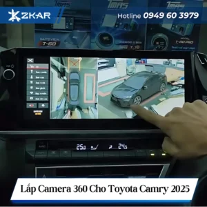 Lắp Camera 360 Cho Toyota Camry 2025