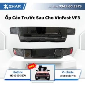 Ốp Cản Trước Sau Cho Vinfast VF3