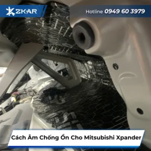 Cách âm chống ồn cho Mitsubishi Xpander