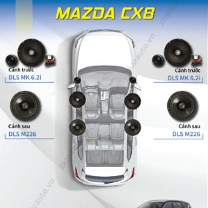 Combo âm thanh DLS cho Mazda CX-8
