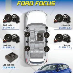 Combo loa DLS cho Ford Focus