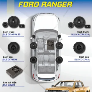 Combo loa DLS cho xe Ford Ranger