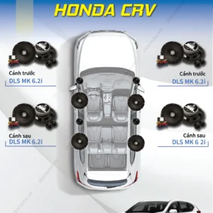 Combo loa DLS cho Honda CRV