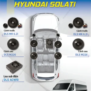 Combo loa DLS cho xe Hyundai Solati