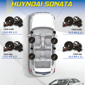 Combo loa DLS cho xe Hyundai Sonata