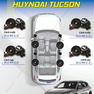 Combo loa DLS cho Hyundai Tucson