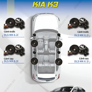 Combo loa DLS cho KIA K3