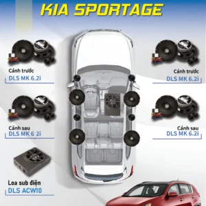 Combo loa DLS cho Kia Sportage