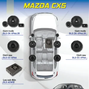 Combo loa DLS cho Mazda CX-5