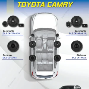 Combo loa DLS cho Toyota Camry