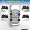 Combo loa DLS cho xe Toyota Prado