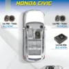 Combo loa DLS cho Honda Civic