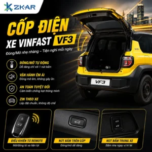 Độ Cốp Điện Tự Động Xe VinFast VF3