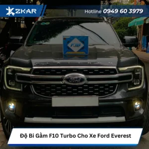 Độ Bi Gầm F10 Turbo Cho Xe Ford Everest