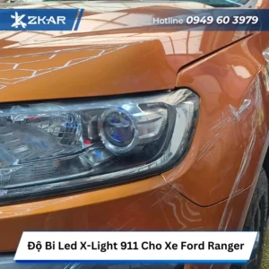 Độ Bi Led X-Light 911 Cho Xe Ford Ranger