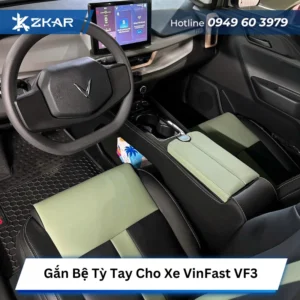 Gắn Bệ Tỳ Tay Cho Xe VinFast VF3