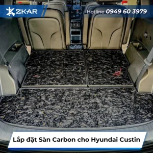 Lắp đặt Sàn Carbon cho Hyundai Custin