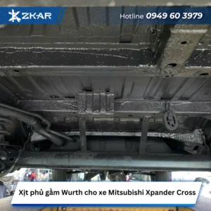 Xịt Phủ Gầm Wurth Cho Xe Mitsubishi Xpander Cross