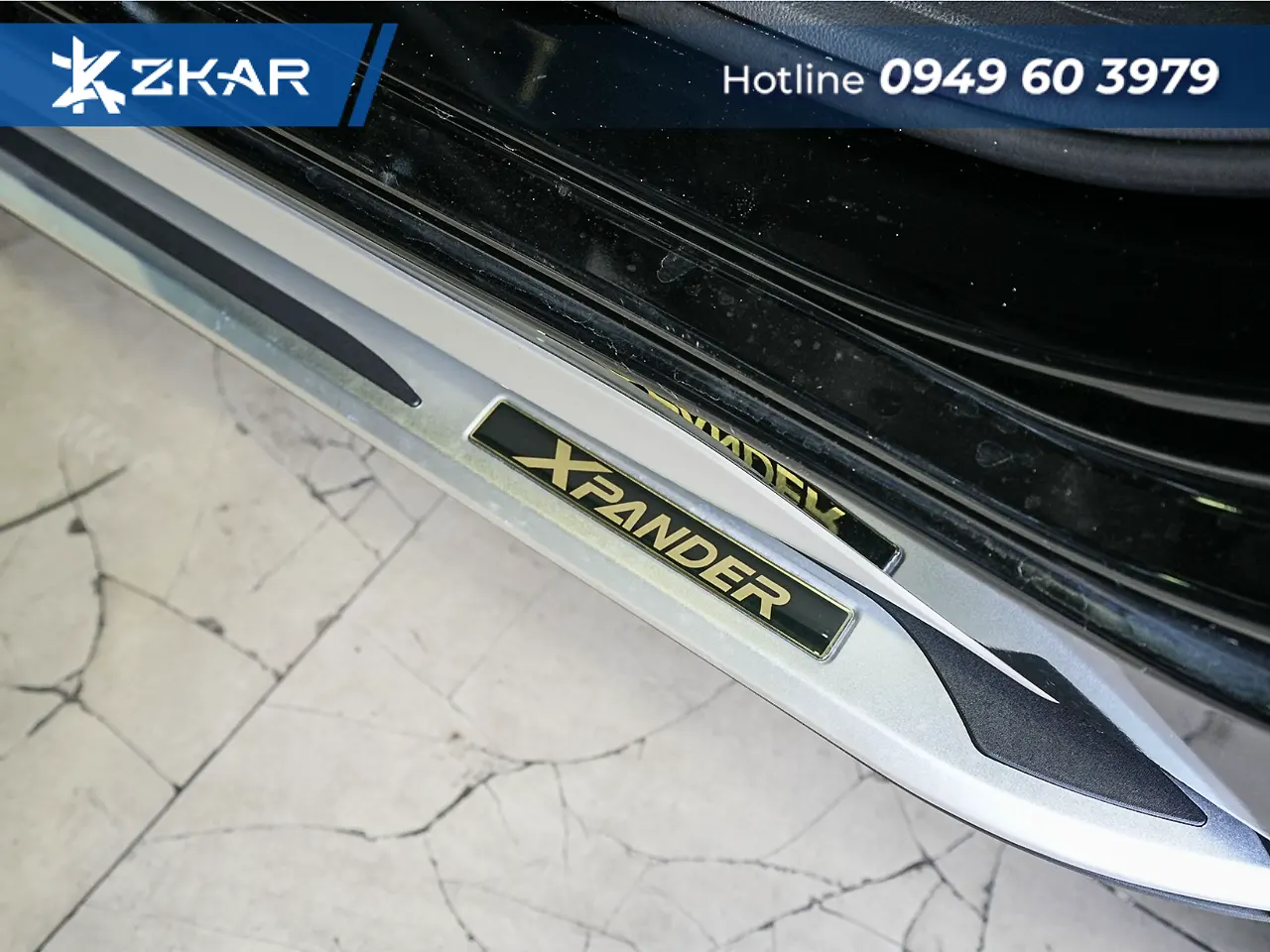 Bệ bước chân bảo vệ hông xe khỏi trầy xước,