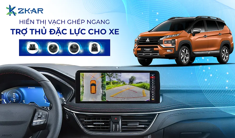 Nâng cấp cam 360 xoá tan góc khuất cho Xpander