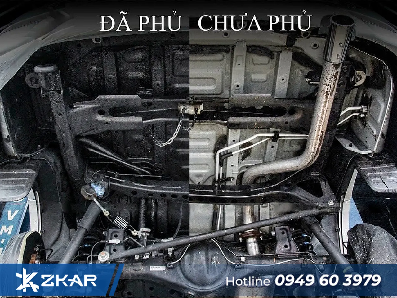 Phủ gầm bảo vệ khung xe Xpander