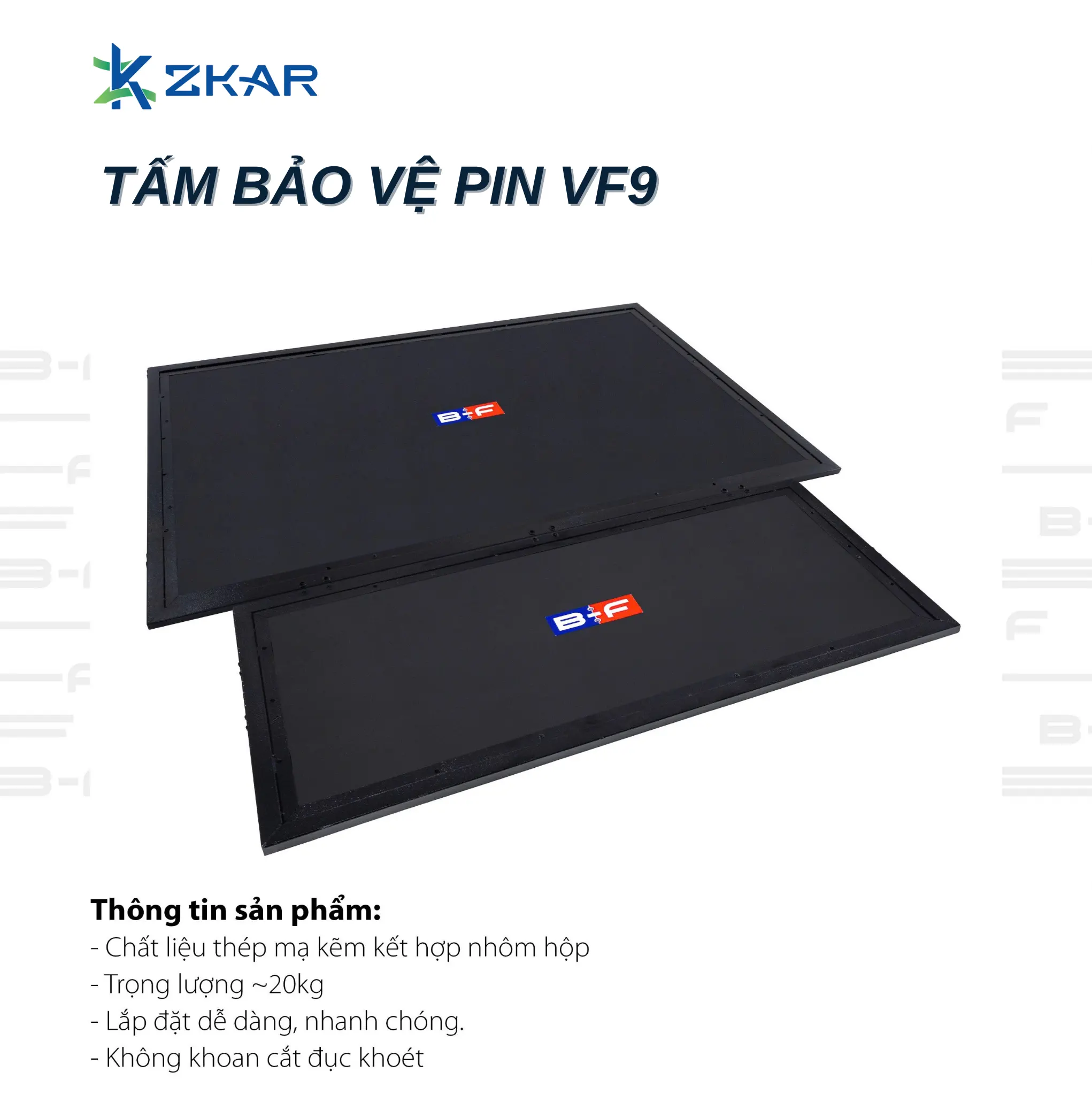 Địa chỉ lắp tấm bảo vệ pin uy tín cho Vinfast VF9 tại TP.HCM