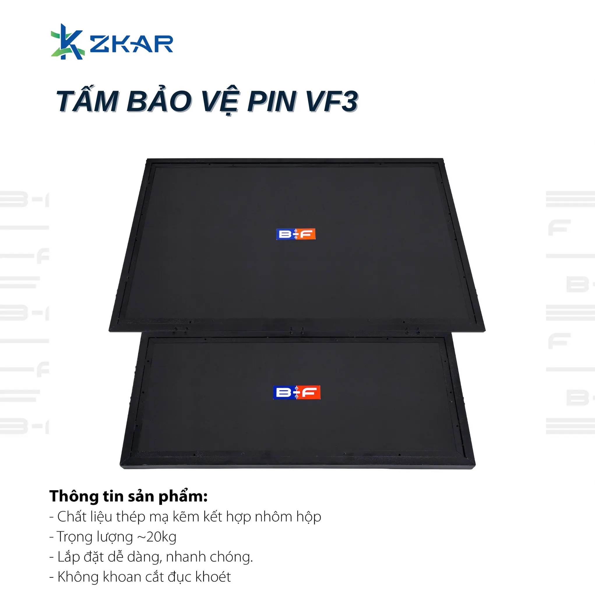Lợi ích khi sử dụng tấm bảo vệ pin cho VF3