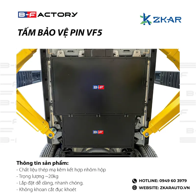 Tấm Bảo Vệ Pin Cho Vinfast VF5