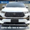 Body Kit cho Xe Innova 2024 mẫu Takai