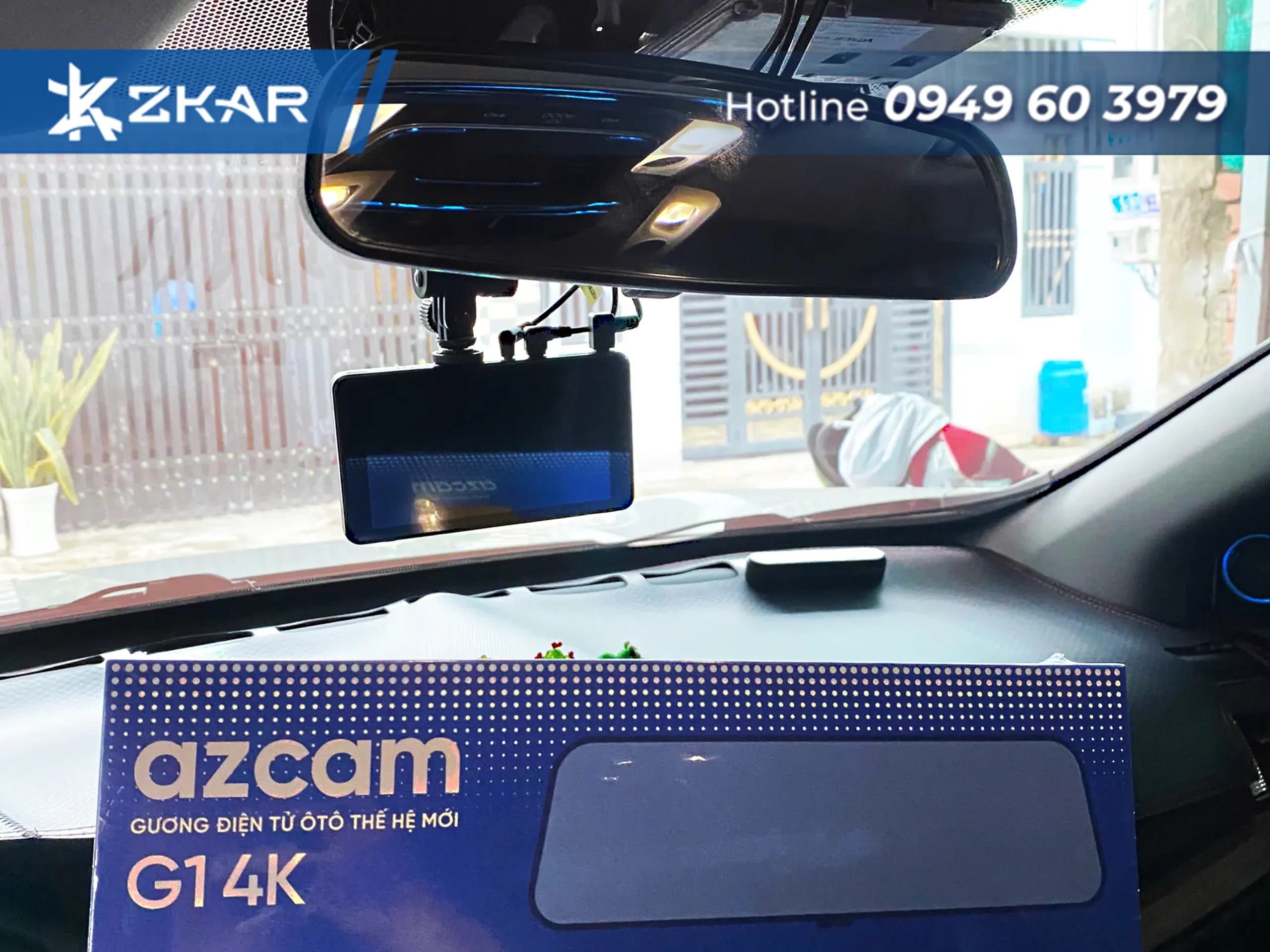 Camera hành trình Azcam tại đồng xoài