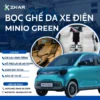 Bọc Ghế Da Cho Xe Điện VinFast Minio Green