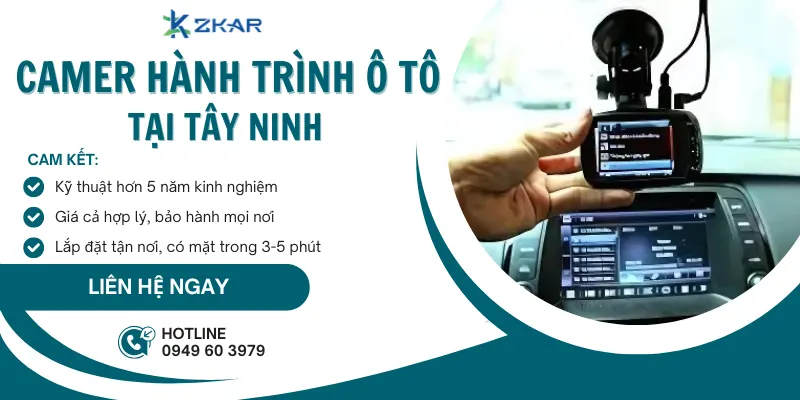 Lắp Camera Hành Trình Ô Tô Tại Tây Ninh