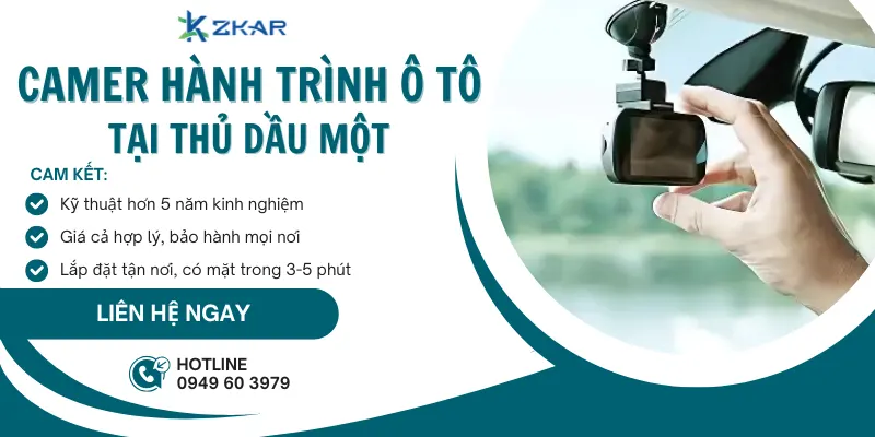 Lắp Camera Hành Trình Ô Tô Tại Thủ Dầu Một