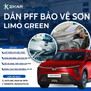 Dán PPF Cho Xe Điện Vinfast Limo Green