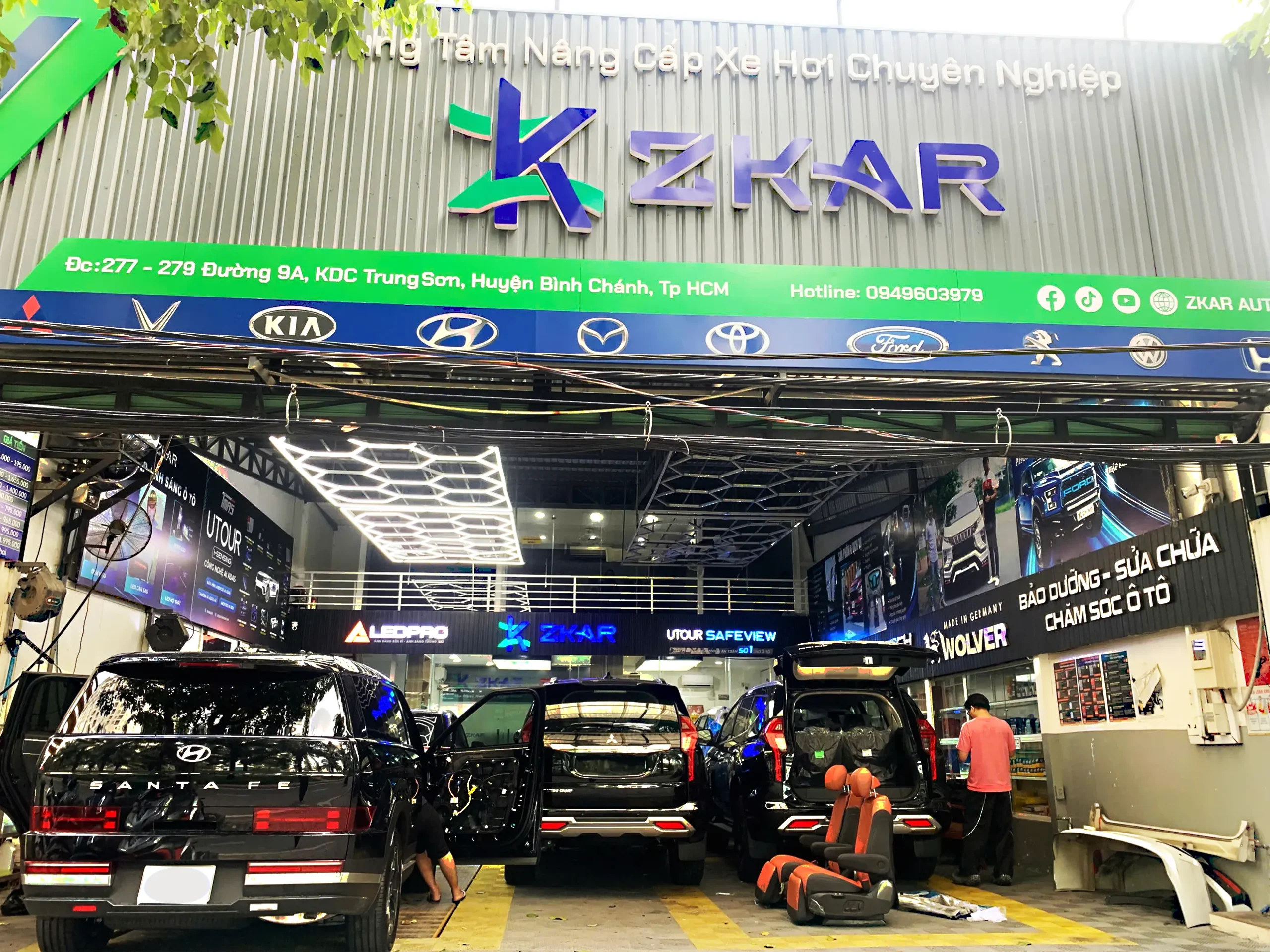 Địa chỉ bọc ghế uy tín cho vinfast limo green