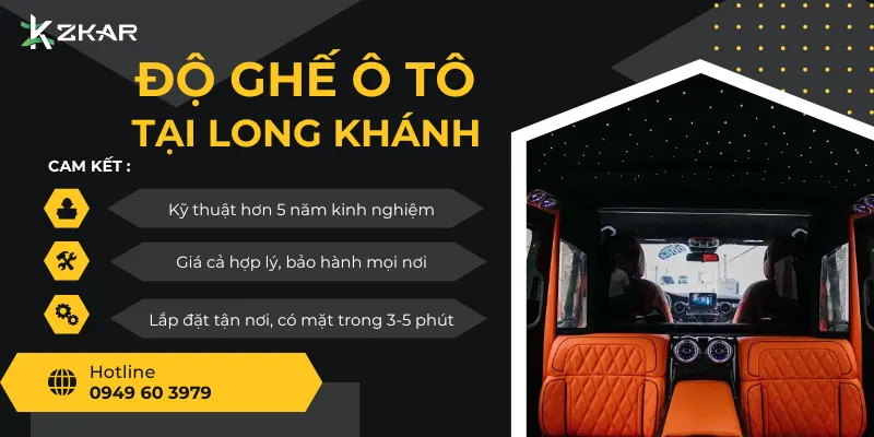 Độ Ghế Ô Tô Tại Long Khánh