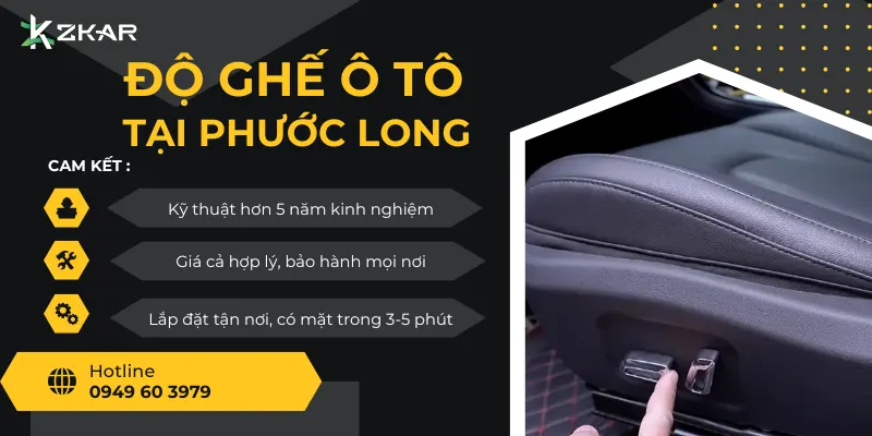 Độ Ghế Ô Tô Tại Phước Long