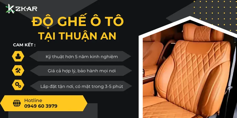 Độ Ghế Ô Tô Tại Thuận An