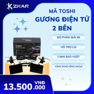 Địa Chỉ Lắp Mã TOSHI Gương Điện Tử 2 Bên Uy Tín