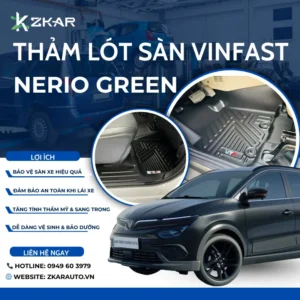 Thảm Lót Sàn Cho Xe Điện VinFast Nerio Green