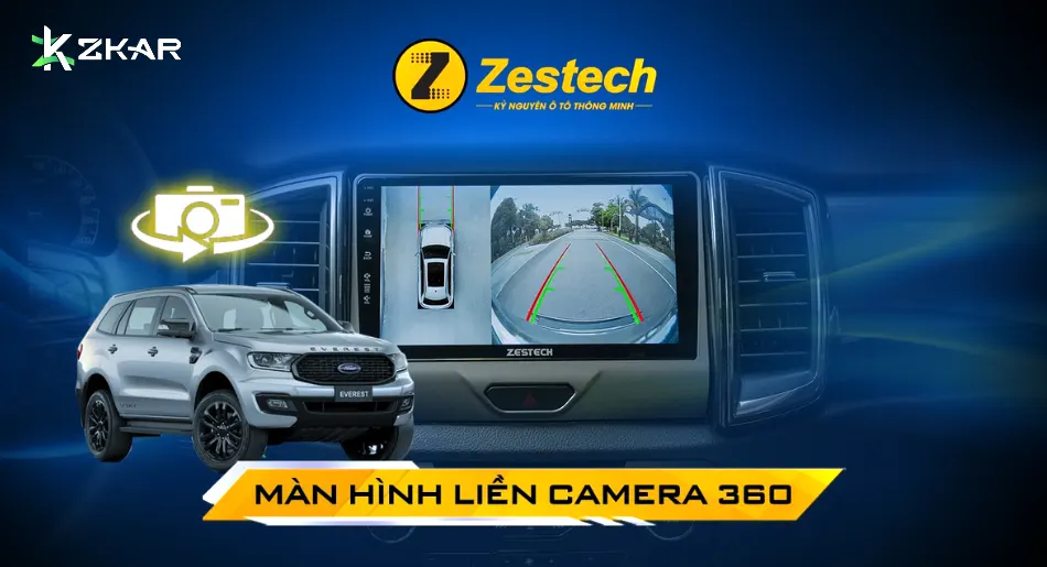 Tích Hợp Camera 360 Độ Quan Sát Toàn Cảnh